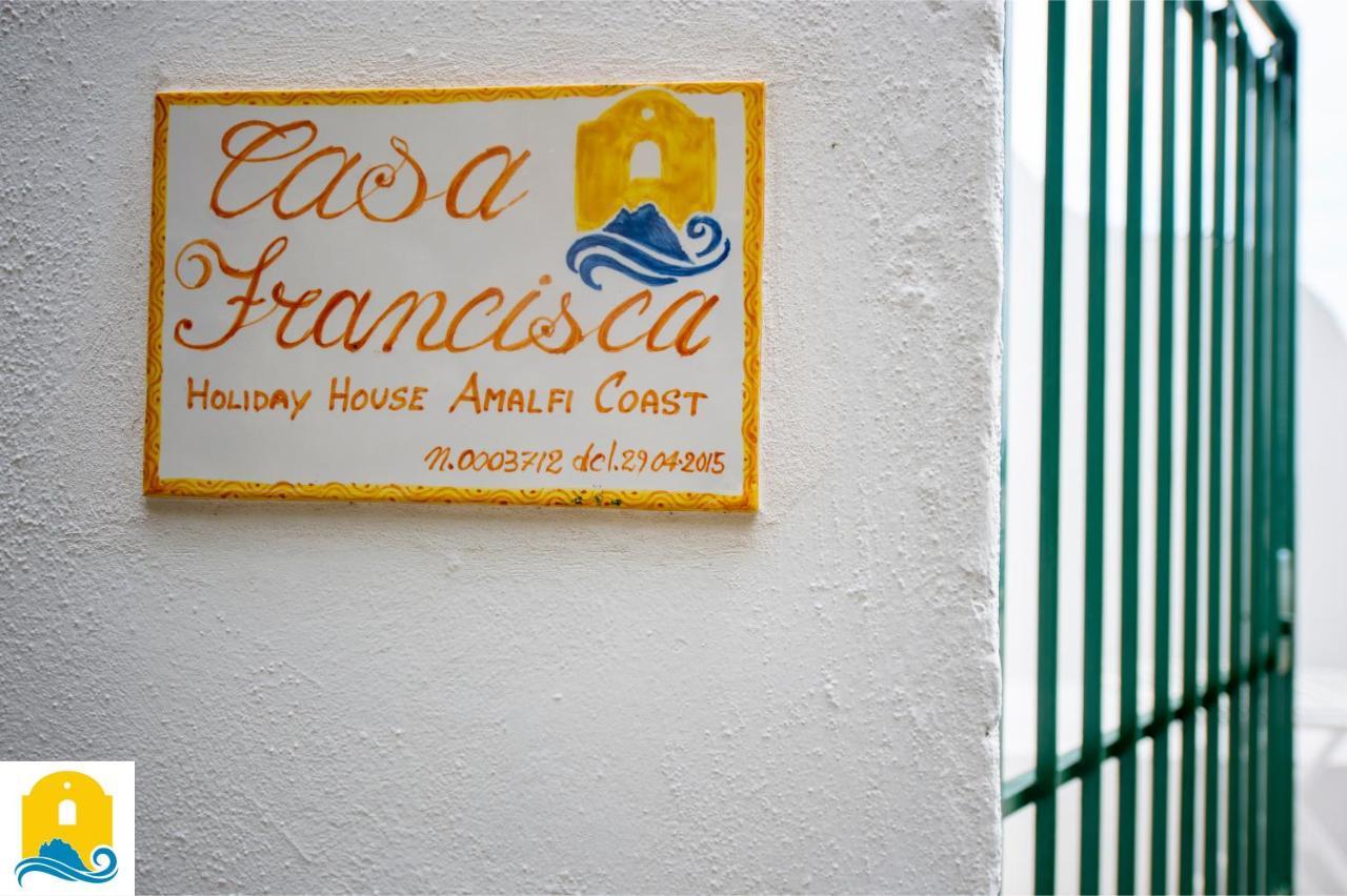 Villa Casa Francisca Praiano Exterior foto